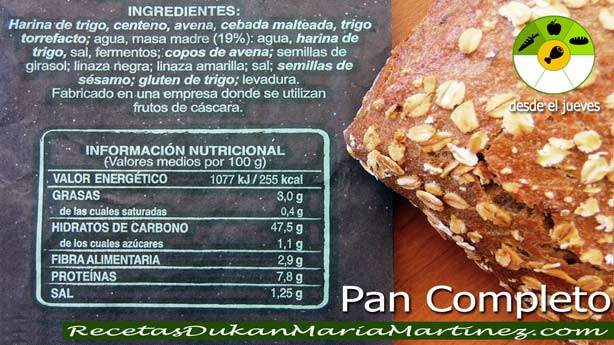 Pan Completo Dukan: qué es, en qué se diferencia del pan integral, cúanto se puede tomar